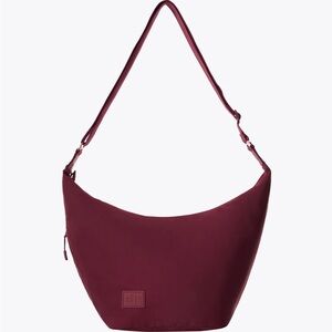 BEIS Crescent Catchall Burgundy Bag